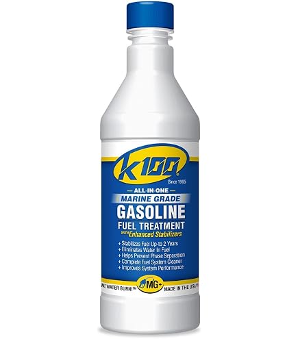 Amazon.com: K100 32oz Marine Grade Gasoline Fuel Treatment, Made